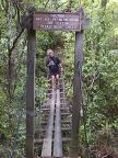 262 Great Barrier Nina on Suspension Bridge2000.JPG (98 KB)